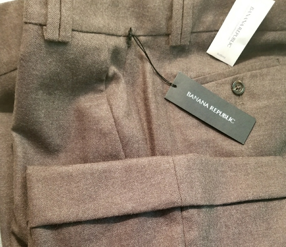 NEW! Banana Republic Martin Fit Trouser